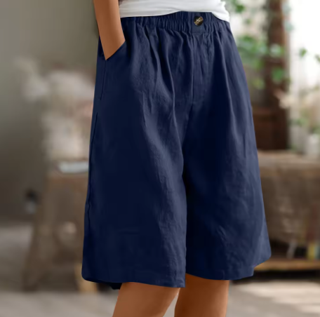 Zyla™ | Linen Drawstring Shorts