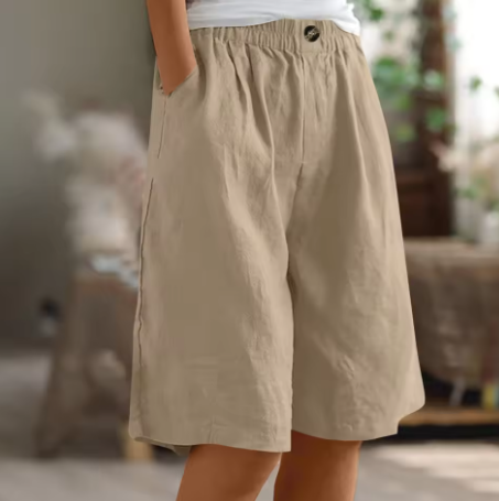 Zyla™ | Linen Drawstring Shorts