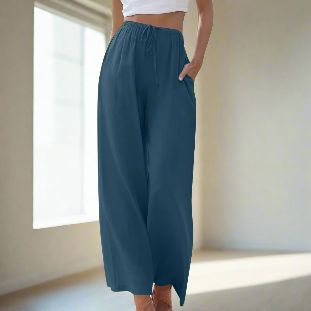 Liam™ | Breezy Wide-Leg Trousers