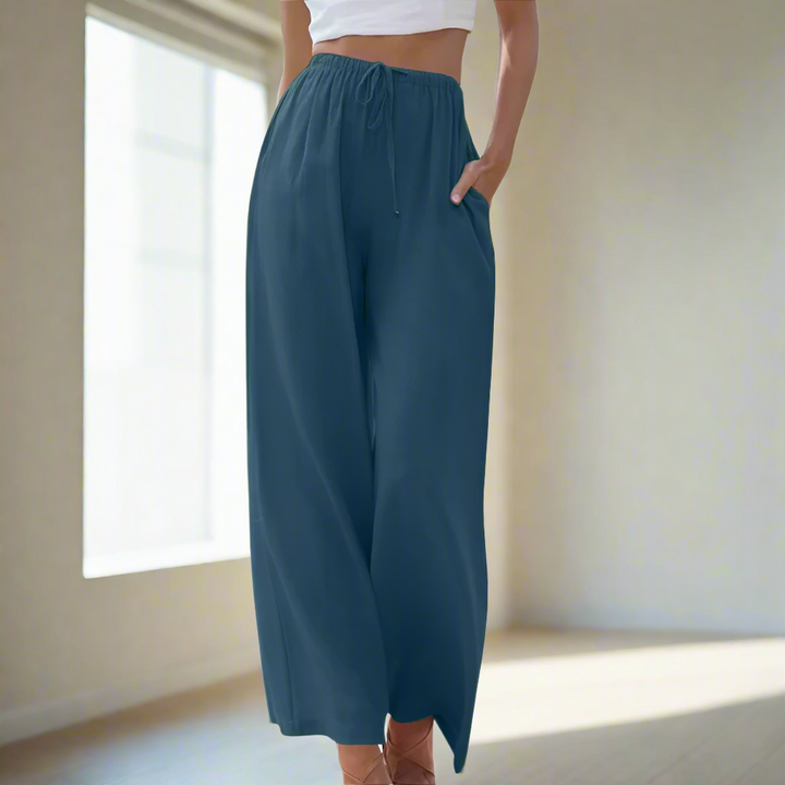 Liam™ | Breezy Wide-Leg Trousers