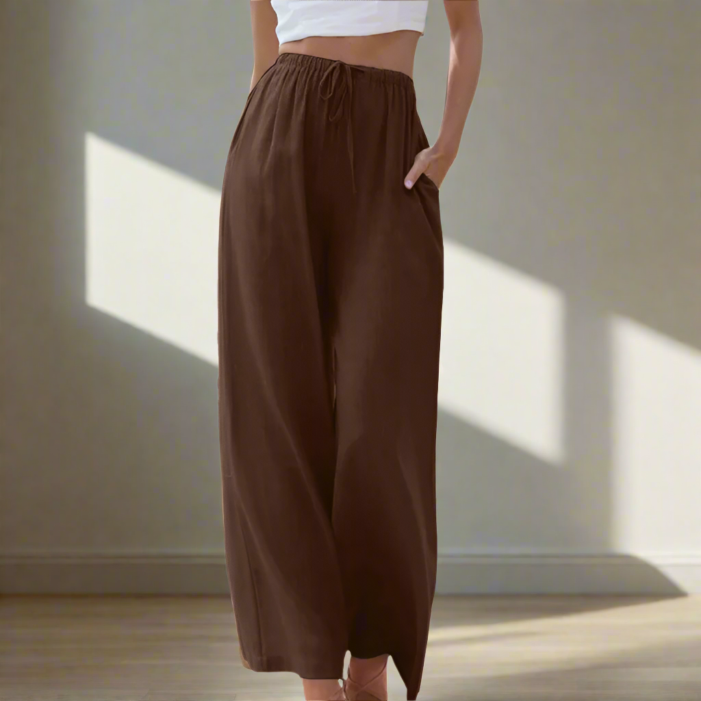 Liam™ | Breezy Wide-Leg Trousers