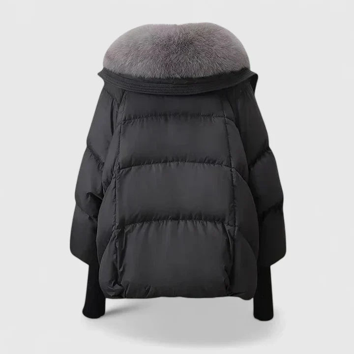 Zya™ | Faux Fur Collar Winter Jacket