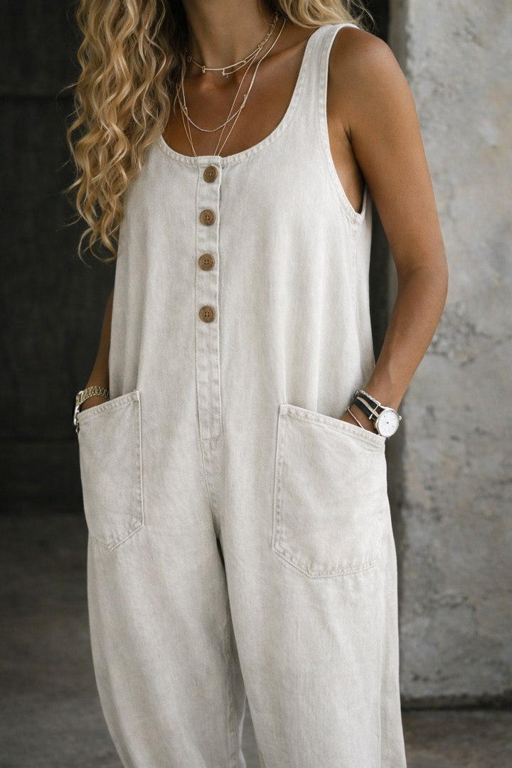 Willy – Vintage Washed Denim Overalls
