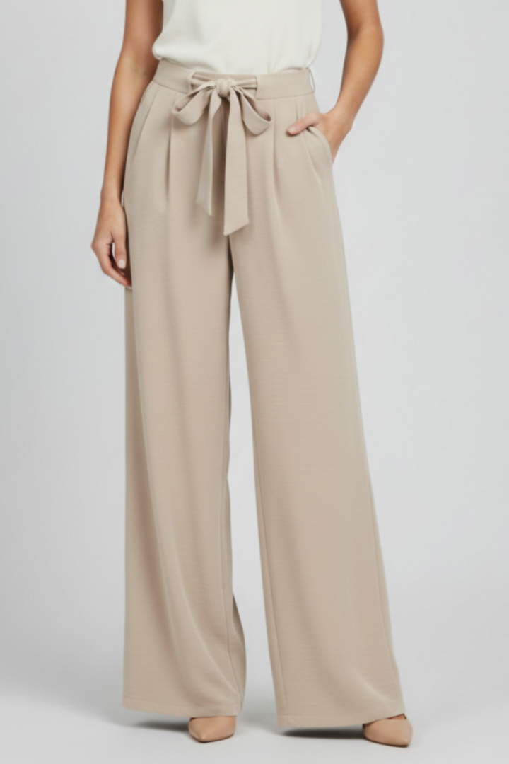 Celestine™ | Drawstring Palazzo Trousers