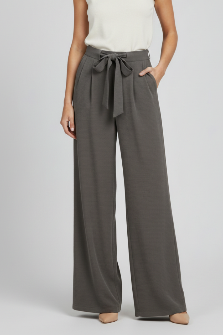 Celestine™ | Drawstring Palazzo Trousers