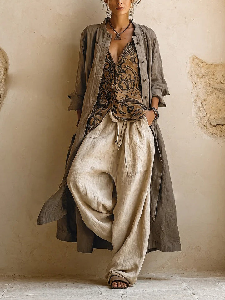 Natural™ | Premium Cotton and Linen Blend 3-Piece Set
