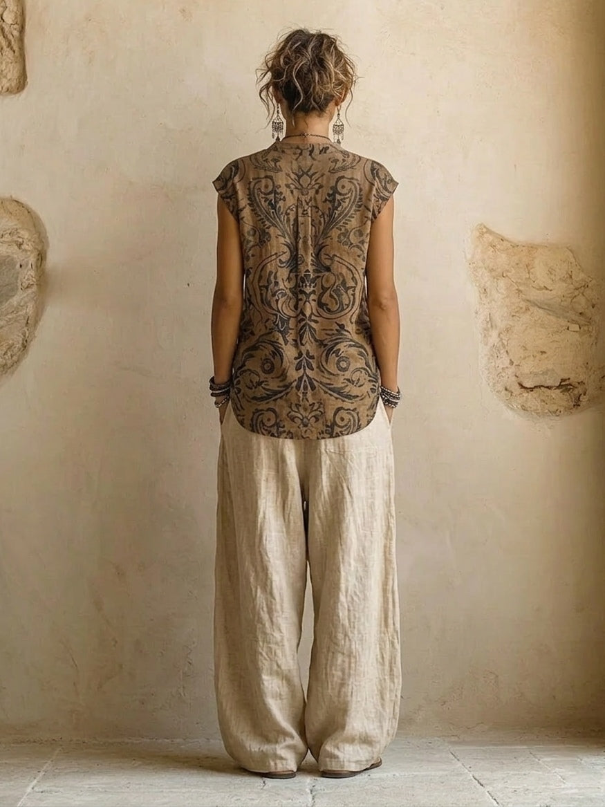 Natural™ | Premium Cotton and Linen Blend 3-Piece Set