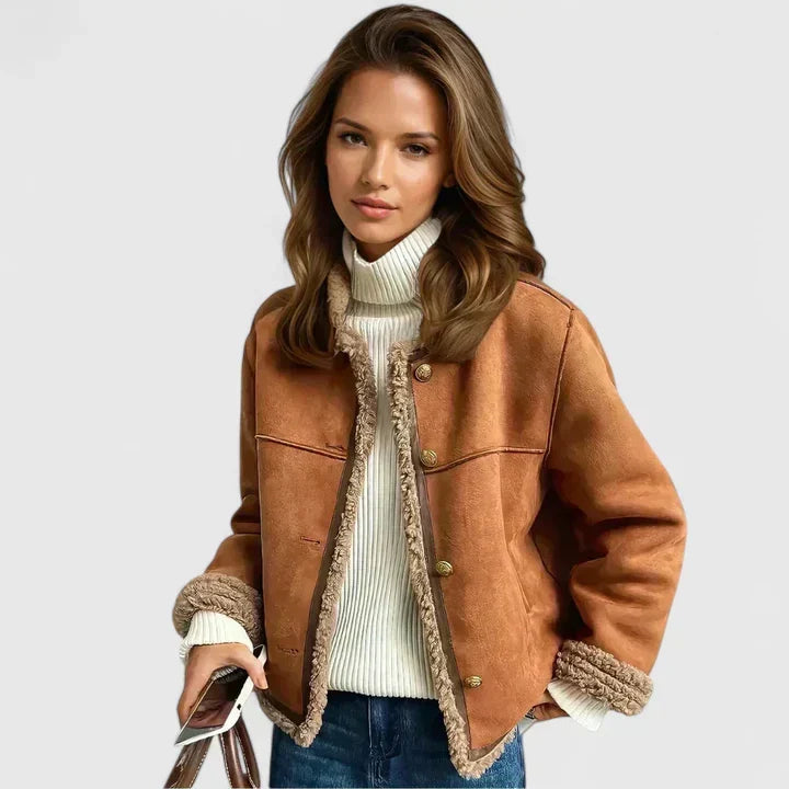 Anzhelinah™ | Tailored Button-Front Jacket