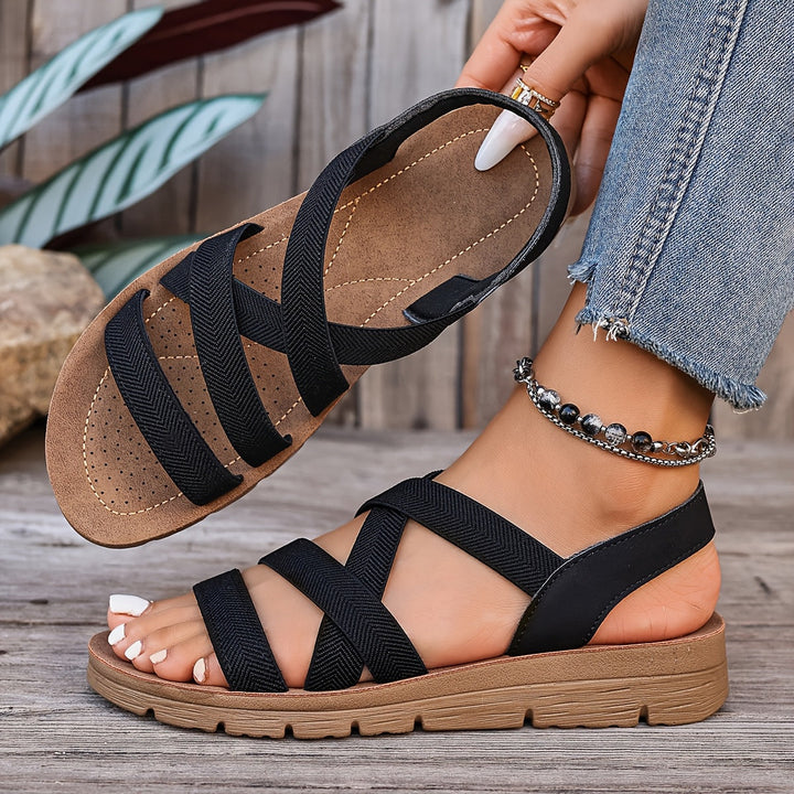 Ruth | Comfortable Support Strap Sandals with Stable Sole