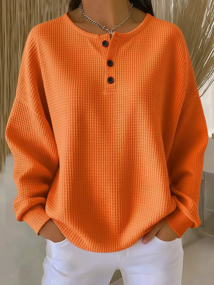 Annelie™ | Stylish, casual Henley top