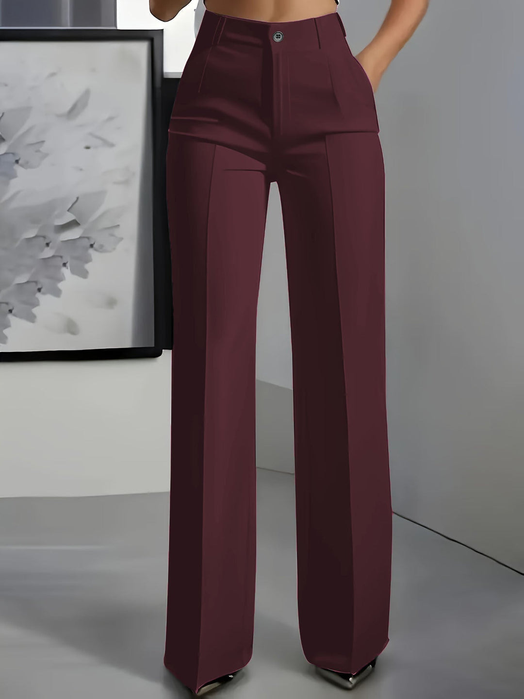 Ysolde™ | Tailored Wide-Leg Pants