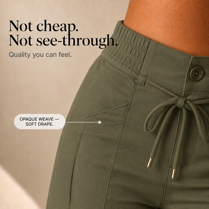 Farline™ | Wide-Leg Cargo Pants