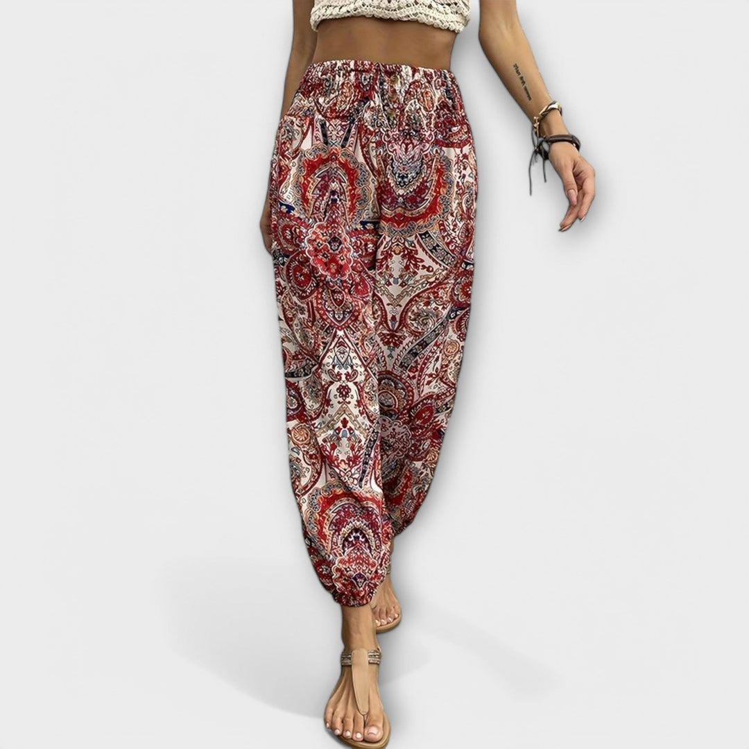 Elowen™ | Ethnic Print Pants