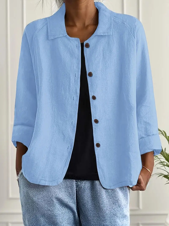 Marilla – Classic Lightweight Shirt-Cardigan