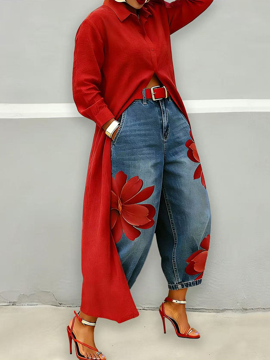 Marisela™ | Floral Everyday Pants