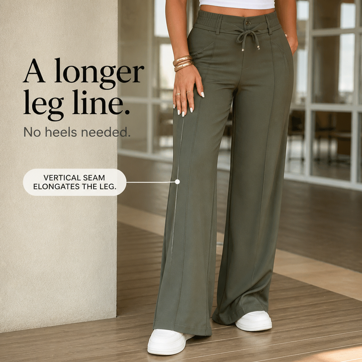 Farline™ | Wide-Leg Cargo Pants