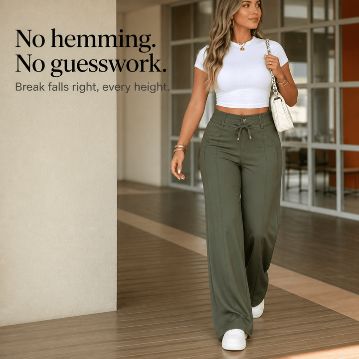 Farline™ | Wide-Leg Cargo Pants