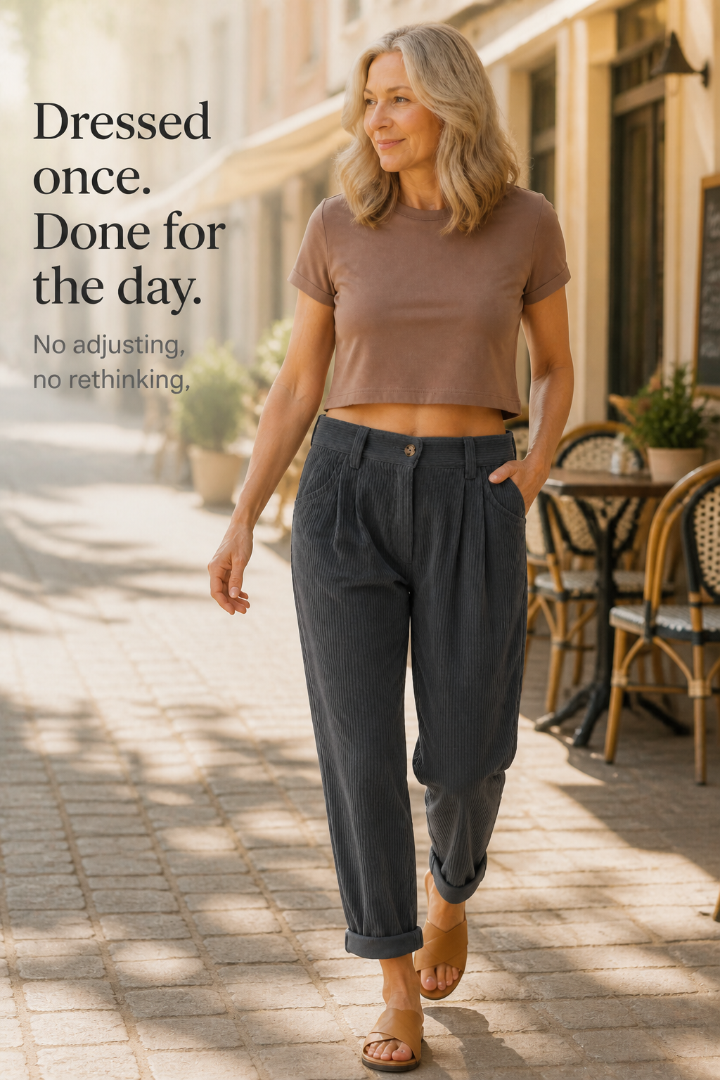Linelle™ | Pleated Wide-Leg Trousers