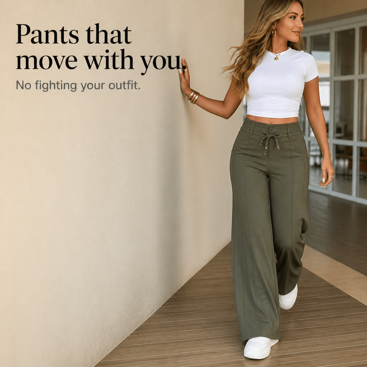Farline™ | Wide-Leg Cargo Pants
