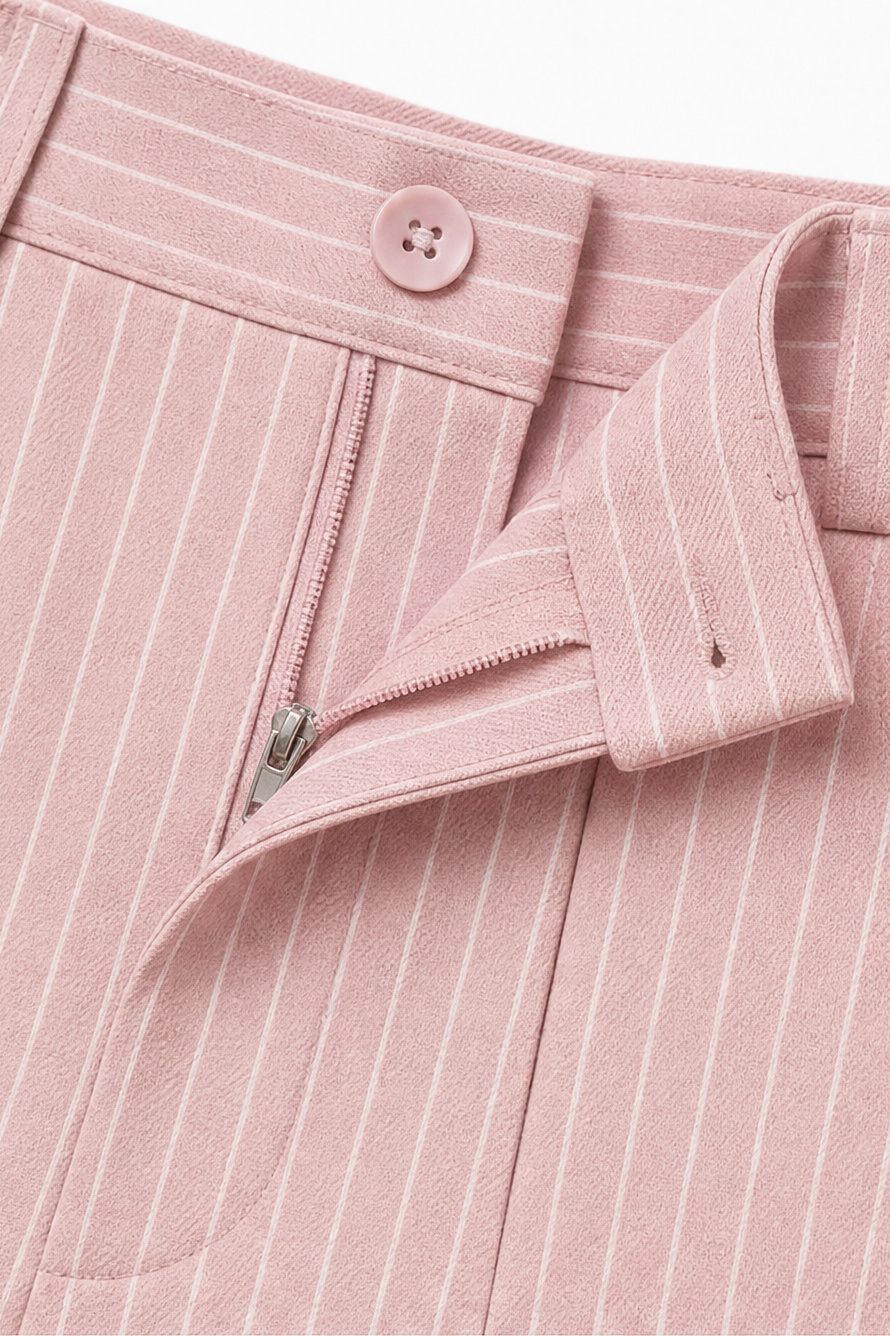 Nerys™ | Pinstripe Wide-Leg Trousers
