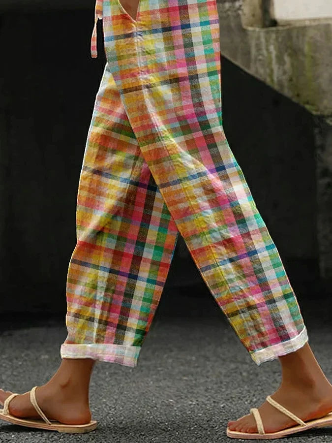 Zenaria™ | Checkered Comfort Pants