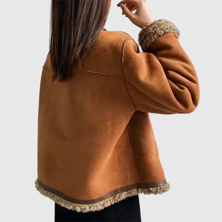 Anzhelinah™ | Tailored Button-Front Jacket