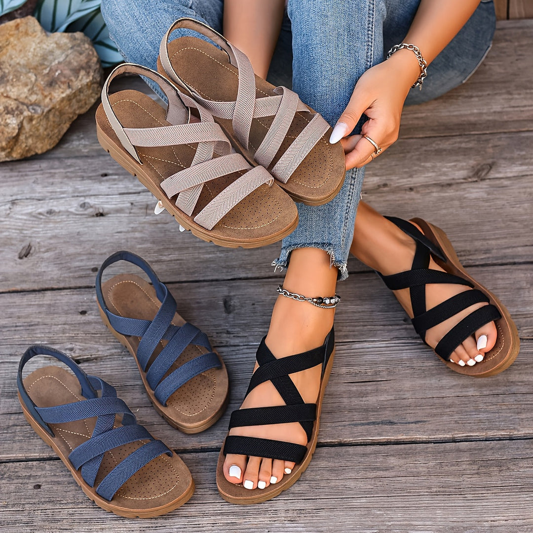 Ruth | Comfortable Support Strap Sandals with Stable Sole