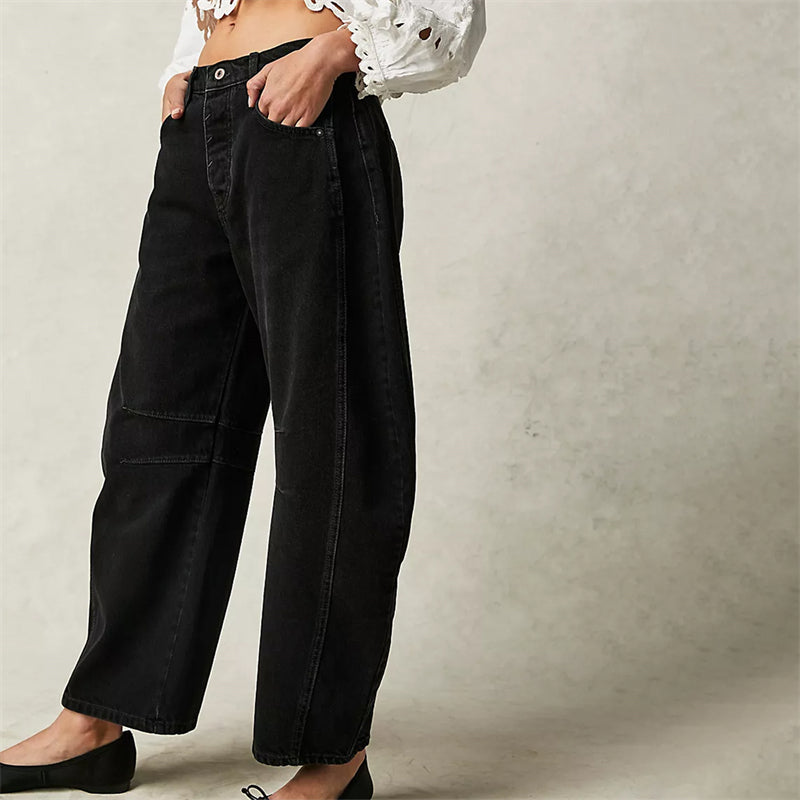 Vezira™ | Chic Wide-Leg Jeans
