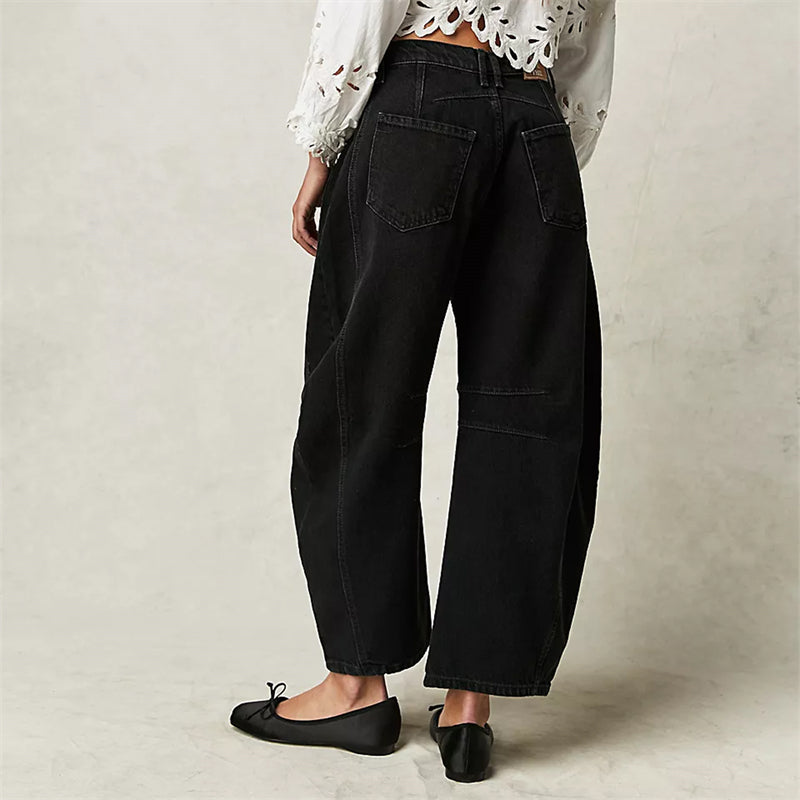 Raelyn™ | Vintage Wash Relaxed Jeans