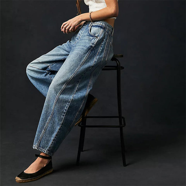 Vezira™ | Chic Wide-Leg Jeans