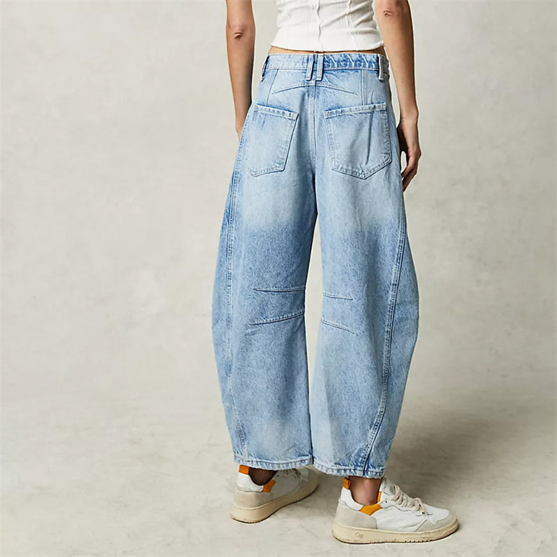 Vezira™ | Chic Wide-Leg Jeans