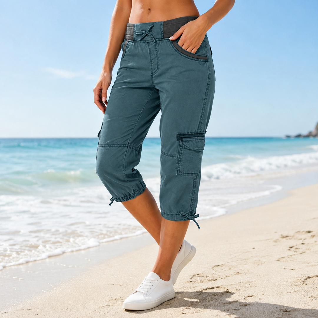 Ambervale™ | Cropped Cargo Pants