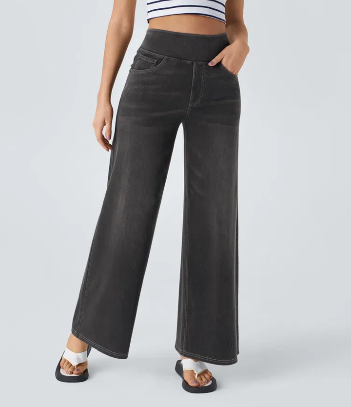 Liesel™ | Relaxed Wide-Leg Jeans