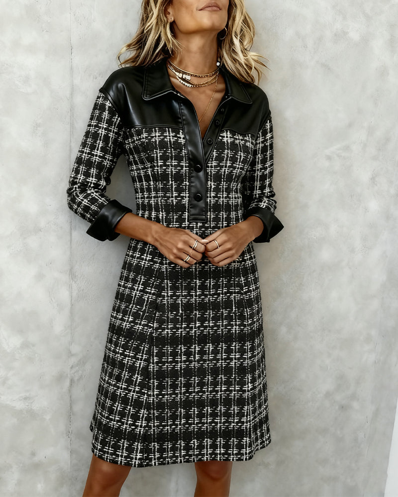Sophie – Dress with button closure