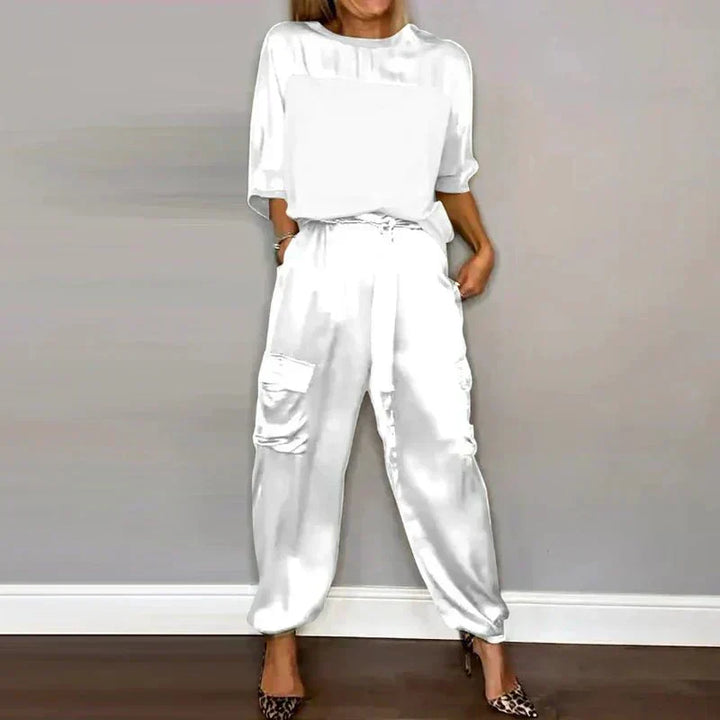 Elaine | Silky Satin Set