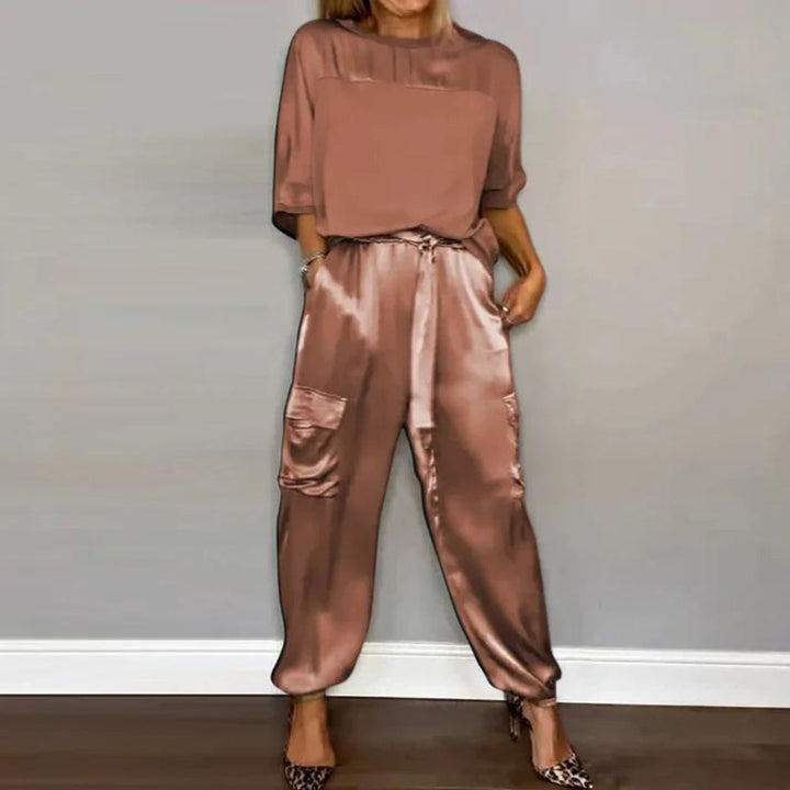 Elaine | Silky Satin Set