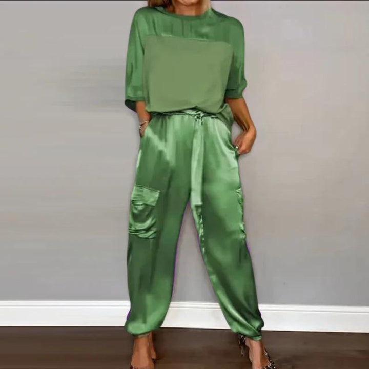 Elaine | Silky Satin Set