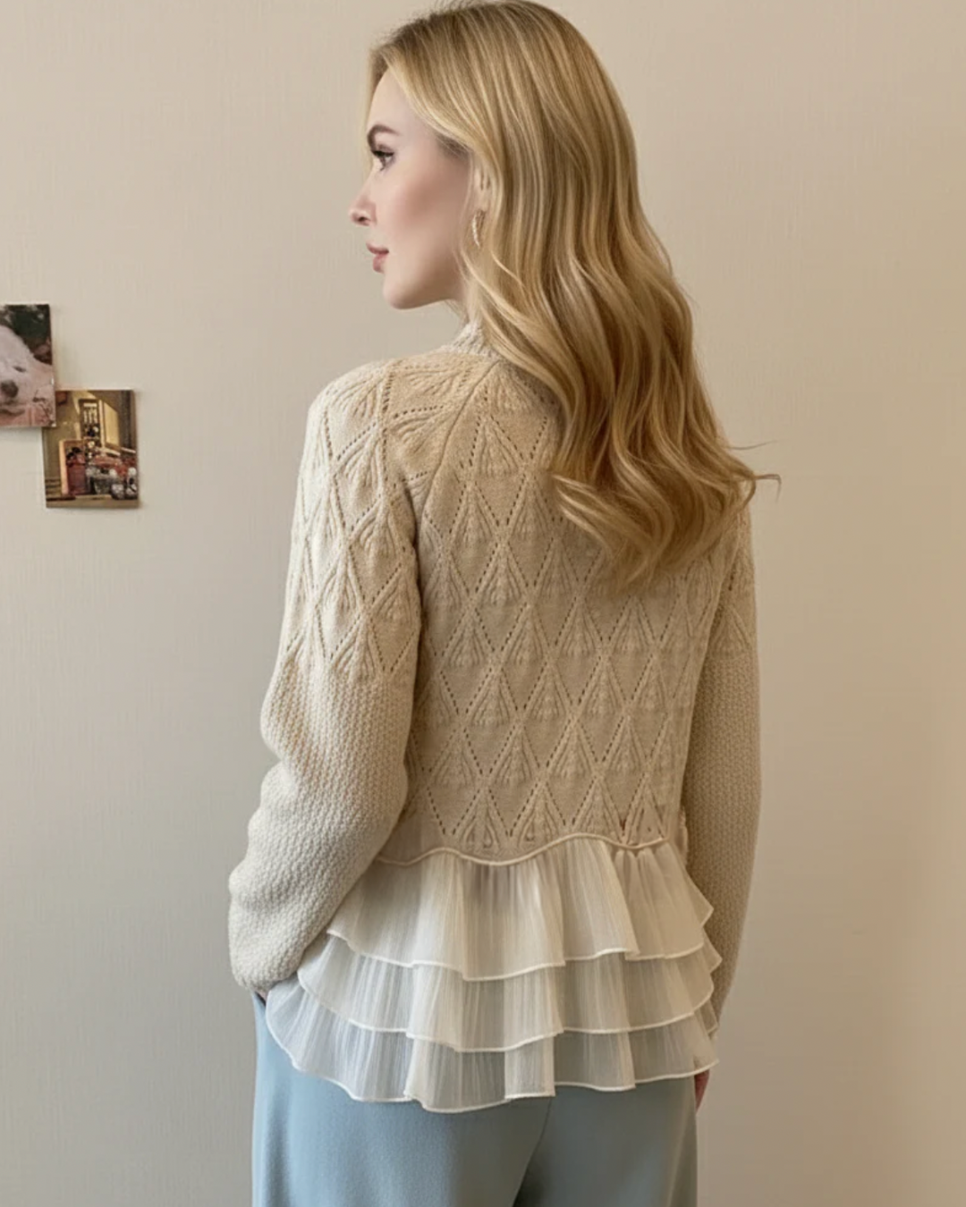 Taylor - Ruffle Cardigan™