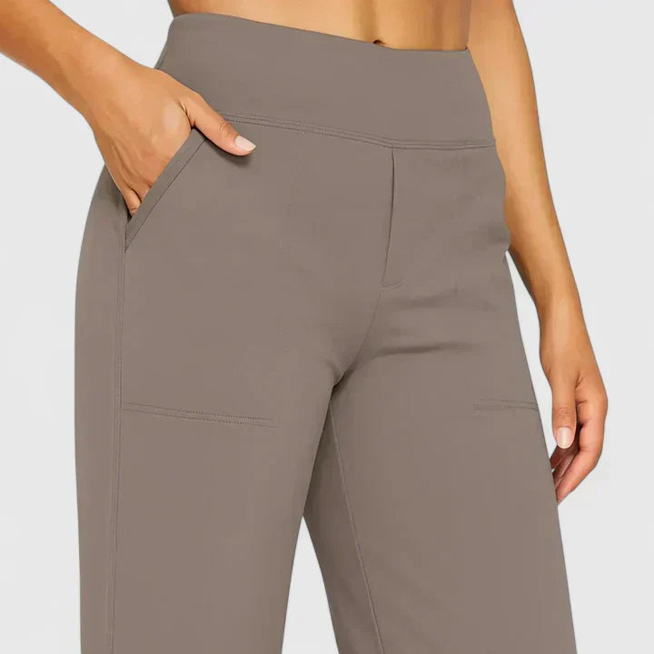 Amie™ | Elegant Straight-Leg Pants