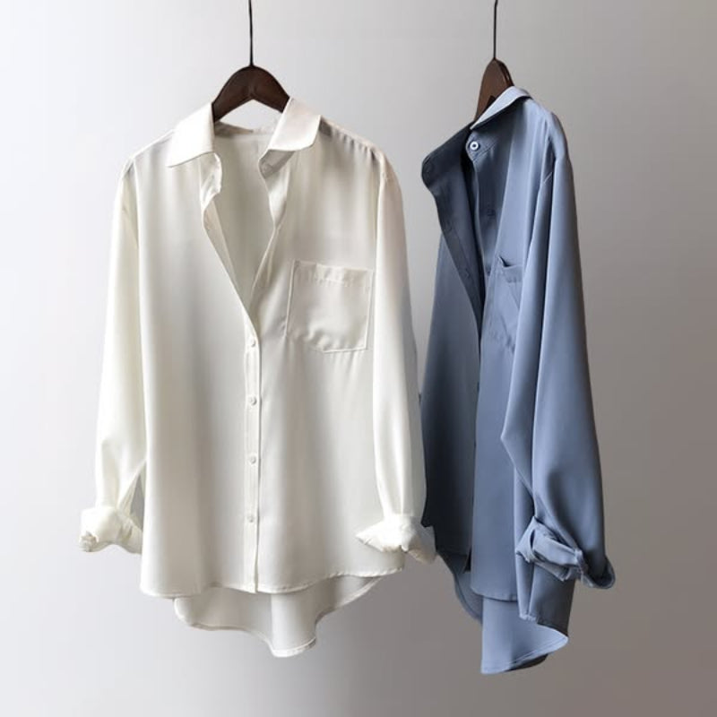 Riley – Silk Blouse with Fluid Elegance