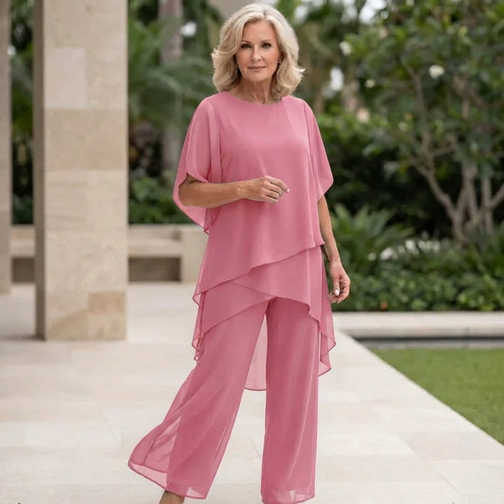 Idony™ | Draped Palazzo Pants Set