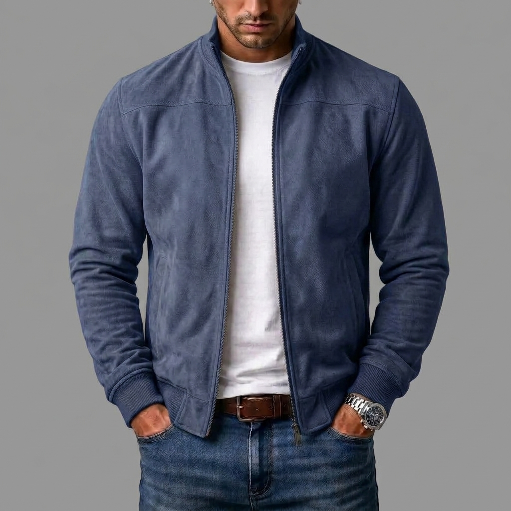 Kyrenzo™ | High-Collar Zip Jacket