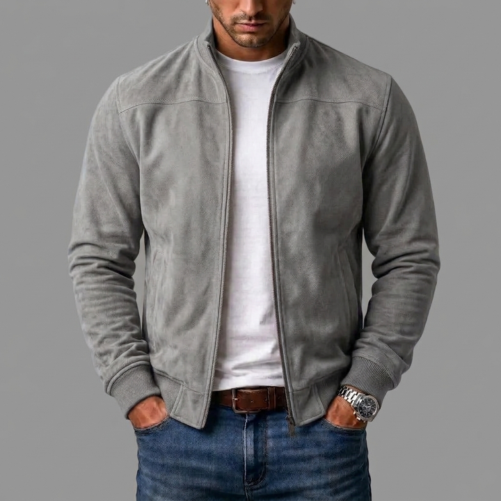 Kyrenzo™ | High-Collar Zip Jacket