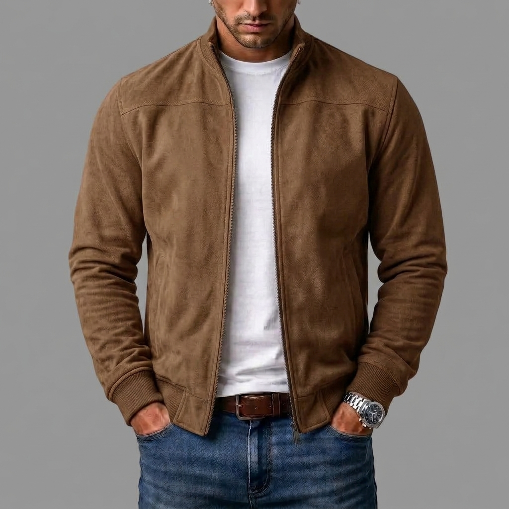 Kyrenzo™ | High-Collar Zip Jacket