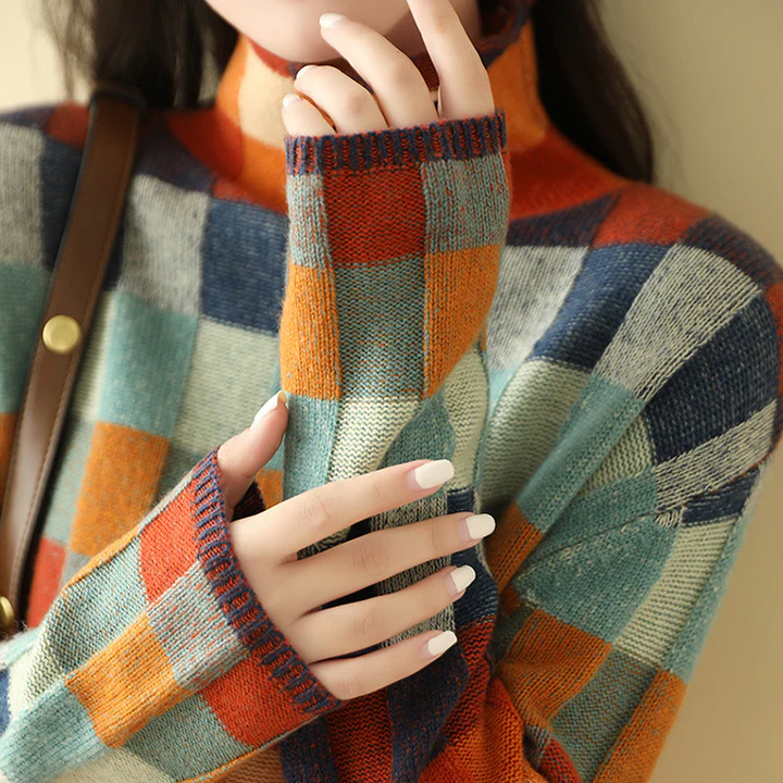 MIA™ | Retro Plaid Sweater