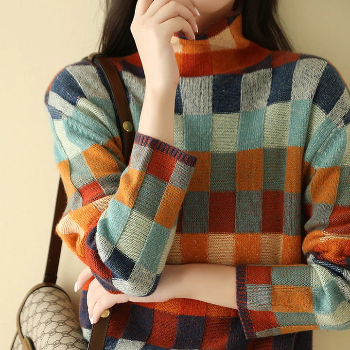 MIA™ | Retro Plaid Sweater