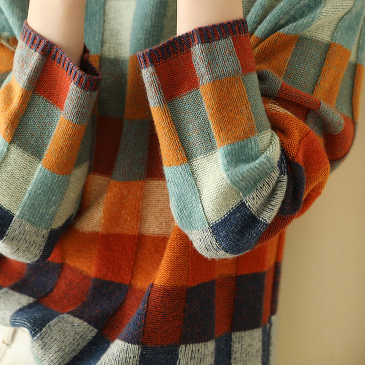 MIA™ | Retro Plaid Sweater