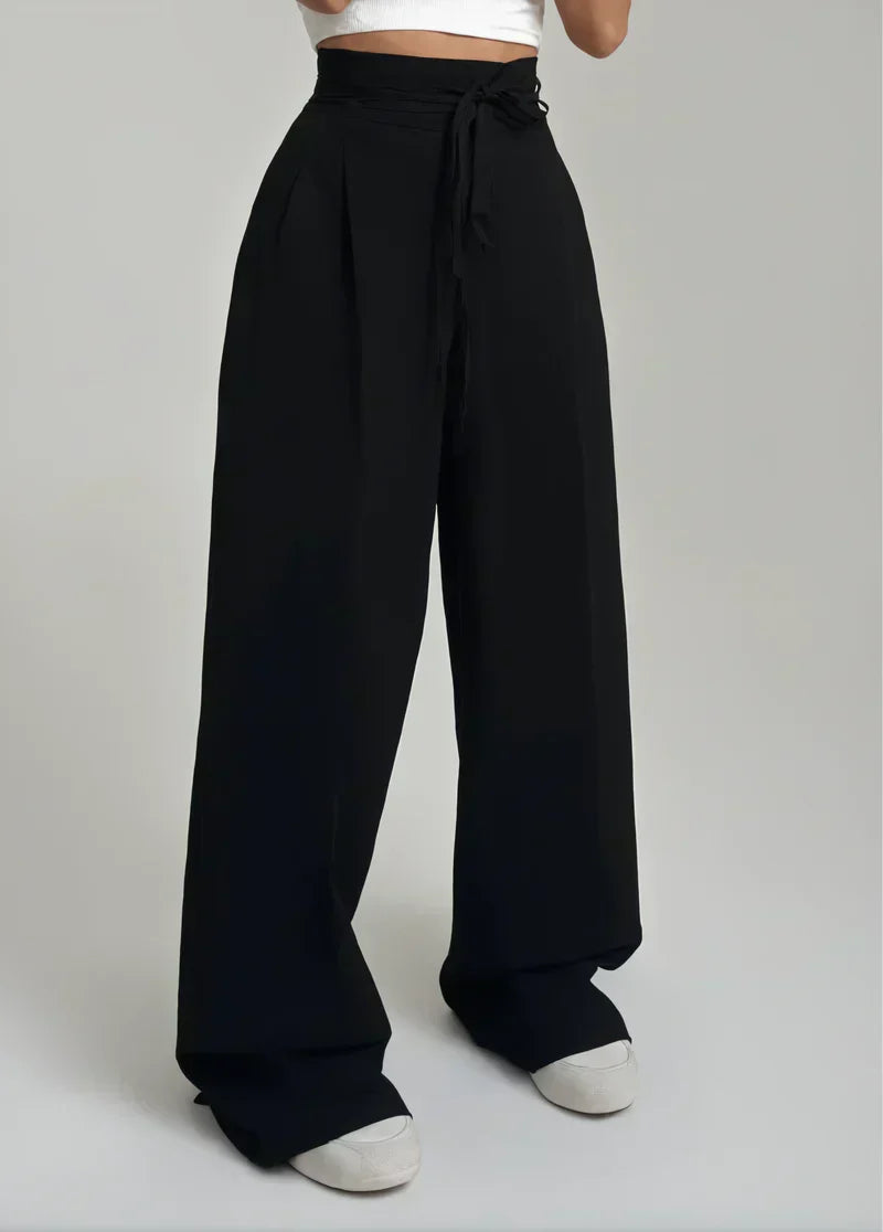 Josette™ | High-Waisted Wide-Leg Trousers