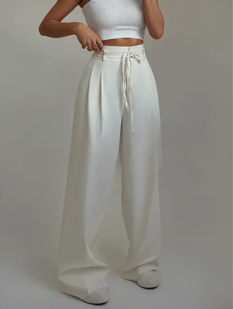 Josette™ | High-Waisted Wide-Leg Trousers