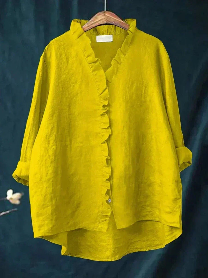 Eline | Elegant Linen Blouse